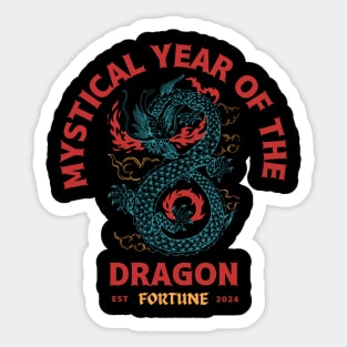 MYSTICAL YEAR OF THE DRAGON 2024 Sticker